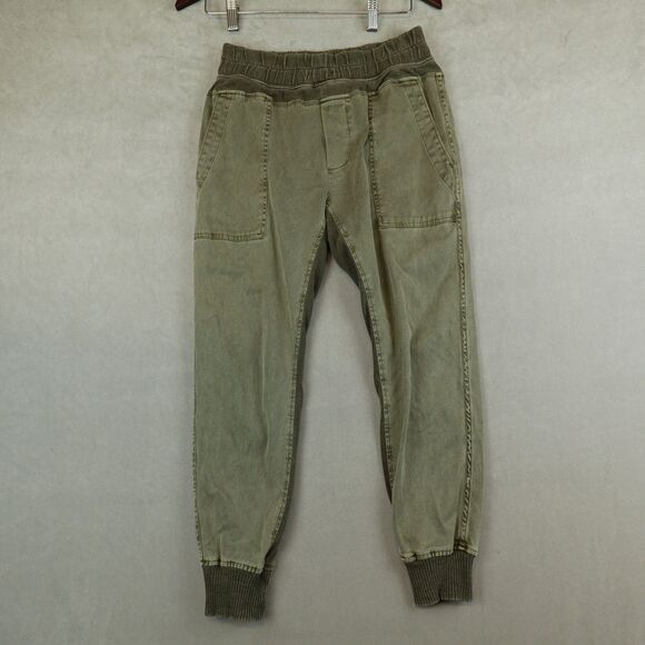 James Perse Pants - James Perse Mixed Media Jogger Pants Minimalist Quiet Luxury Size 1 Small